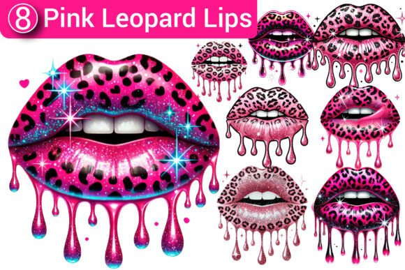Download Leopard Lips Clipart Sublimation Bundle - Sublimation bundle Collection