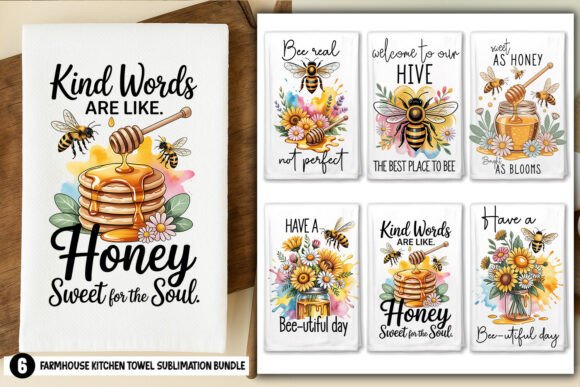 Download Kitchen Towel Sublimation Bundle - Sublimation bundle Collection