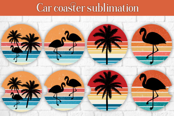 Download Car Coaster Sublimation Design - Premium Resources